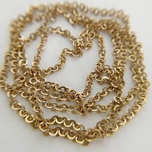 Antique 10K Rose Gold Chain from the Philippines